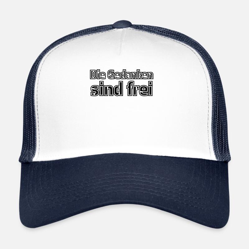 Thoughts are free Trucker Cap