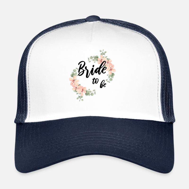 Bride to be JGA Mariée Enterrement de vie de garçon Casquette trucker 