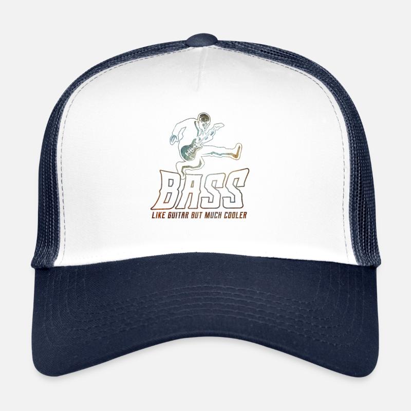 Gitarre, E-Gitarre, Bass, Geschenk, Geschenkidee Trucker Cap