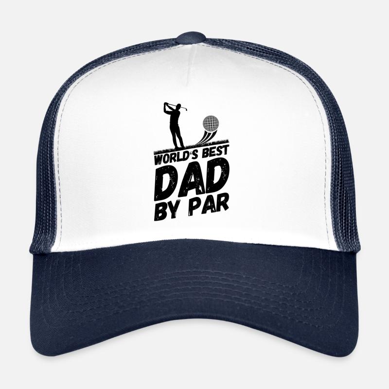 Golf Golf Course Golfer dad Trucker Cap