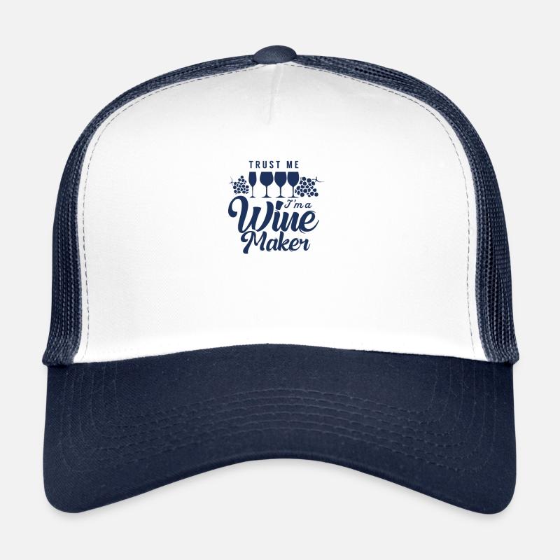 Apprentissage de vigneron dans l'équipe viticole Casquette trucker 