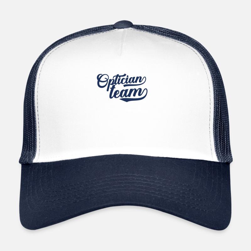 Équipe d'opticiens opticiens opticiens opticiens Casquette trucker 