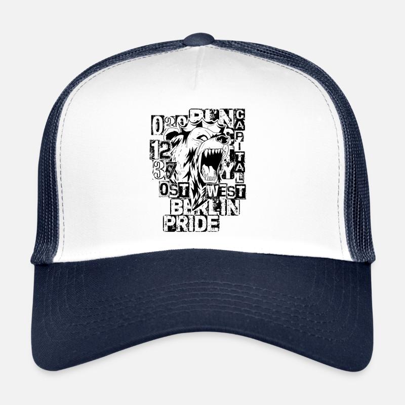 Stolzer Berliner Bär 030 Ich Liebe Berlin Geschenk Trucker Cap