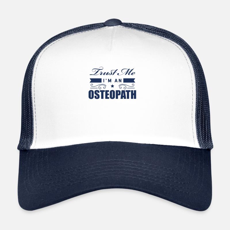 Osteopath Praxis Osteopathie Heilkunde Heilpraxis Casquette trucker 