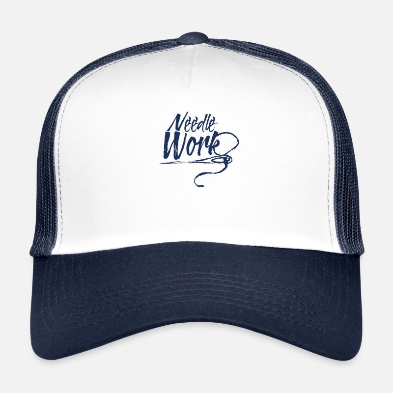 Team Nadelarbeiter Nadelarbeit Nadel Handarbeit Trucker Cap