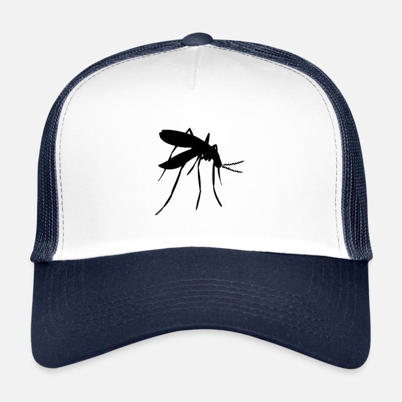 Moustique Moustique Insecte Moustiques Insectes Été Casquette trucker 