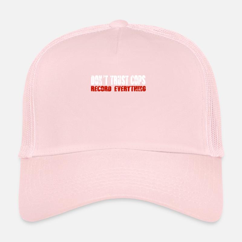 les policiers mentent Casquette trucker 