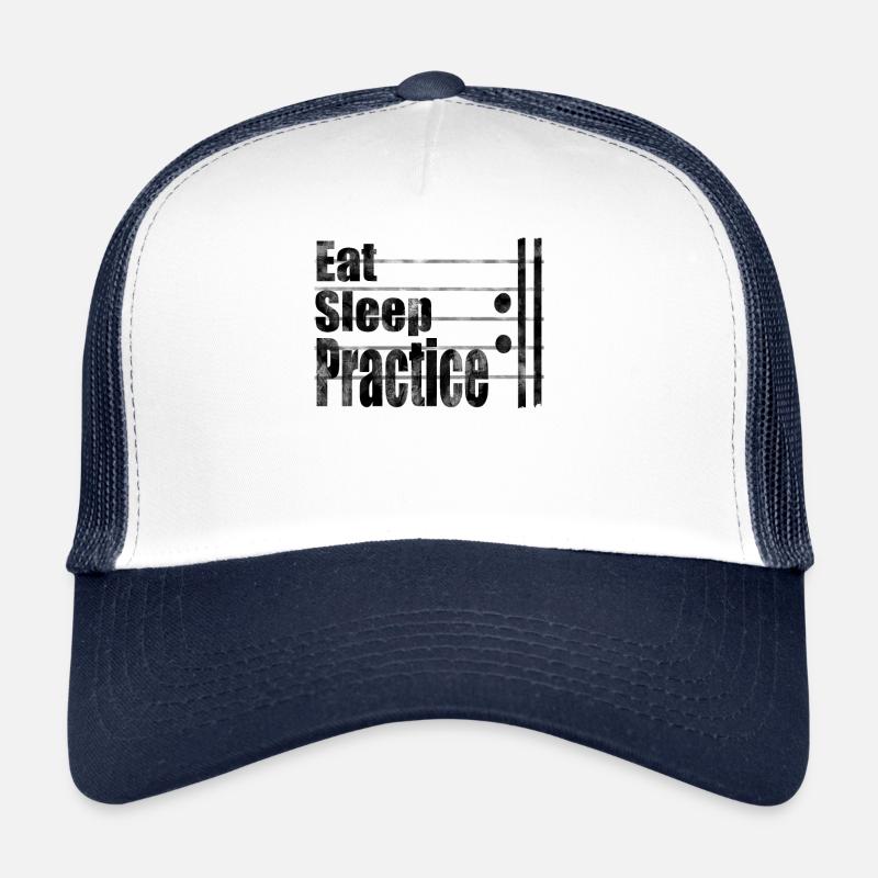 Eat sleep practice repeat Musiker Trucker Cap