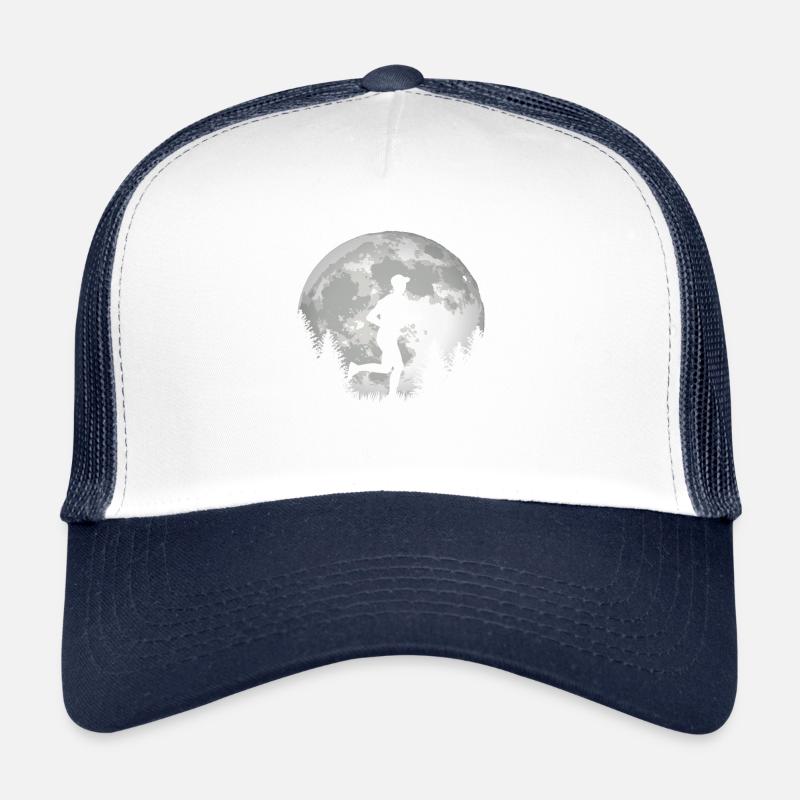 Running Runner Shirt For Runners - Trucker Cap - white/navy