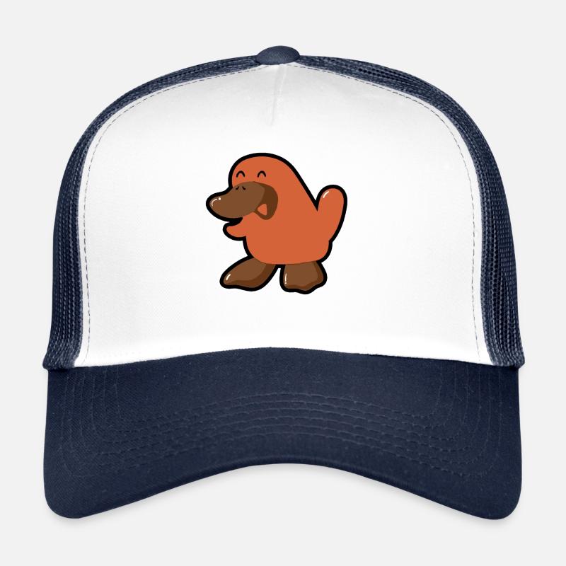 Drôle de chemise d’ornithorynque Casquette trucker 