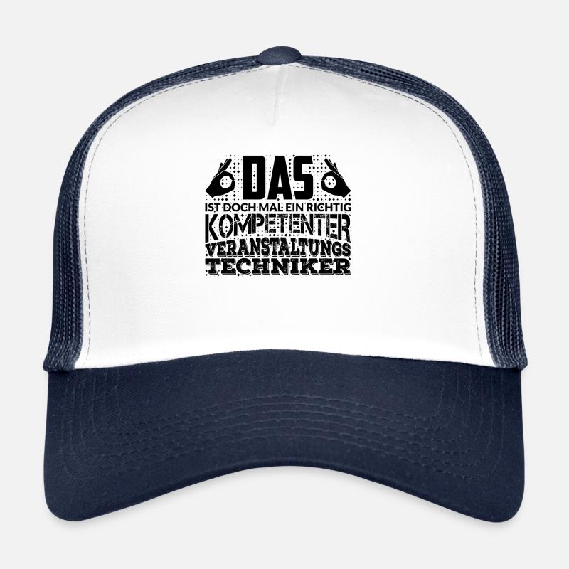 Veranstaltungstechniker Geschenk Trucker Cap