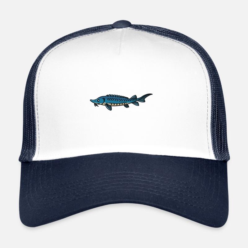 Stör Angler Anglergeschenke Geschenk Angler Papa Trucker Cap