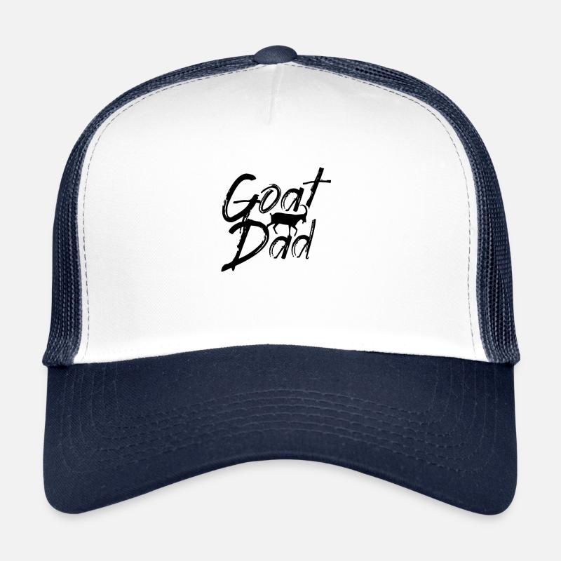 Chèvres papa chèvre billy chèvre domestique Casquette trucker 