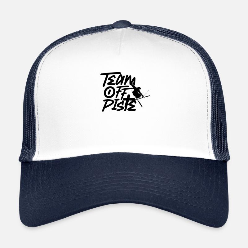 Team deep snow skiing deep snow skiing skis Trucker Cap