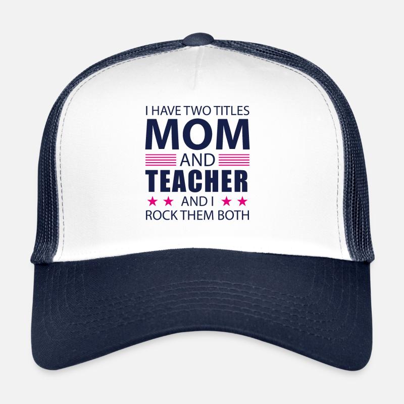 Lehrerin Mama Geschenk Mutter Lehrerin Spruch Trucker Cap