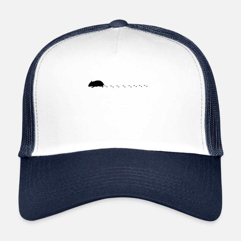 Hamster tracks Trucker Cap