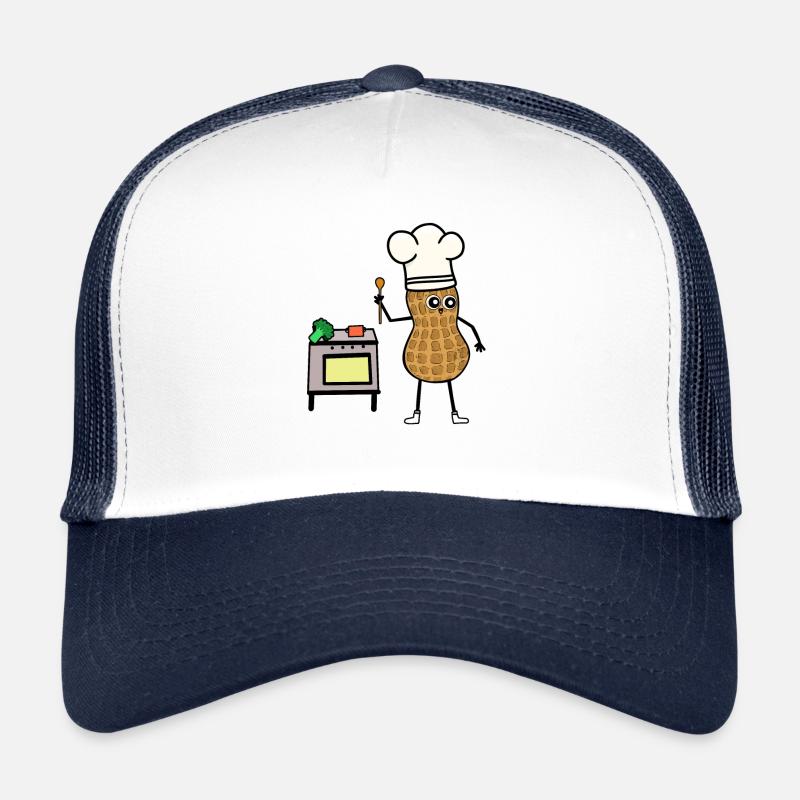 Peanut Cooking Cooking Kitchen Cookhobby Hobby Chef Trucker Cap