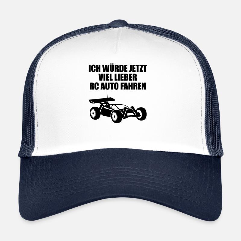 Modellauto RC Auto Car Modellbau Spruch Geschenk Trucker Cap