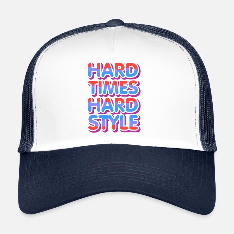 Hardstyle Rave Techno Spruch Feiern Festival Trucker Cap