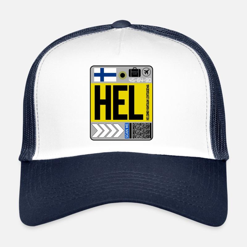 Aéroport d’Helsinki Finlande Casquette trucker 