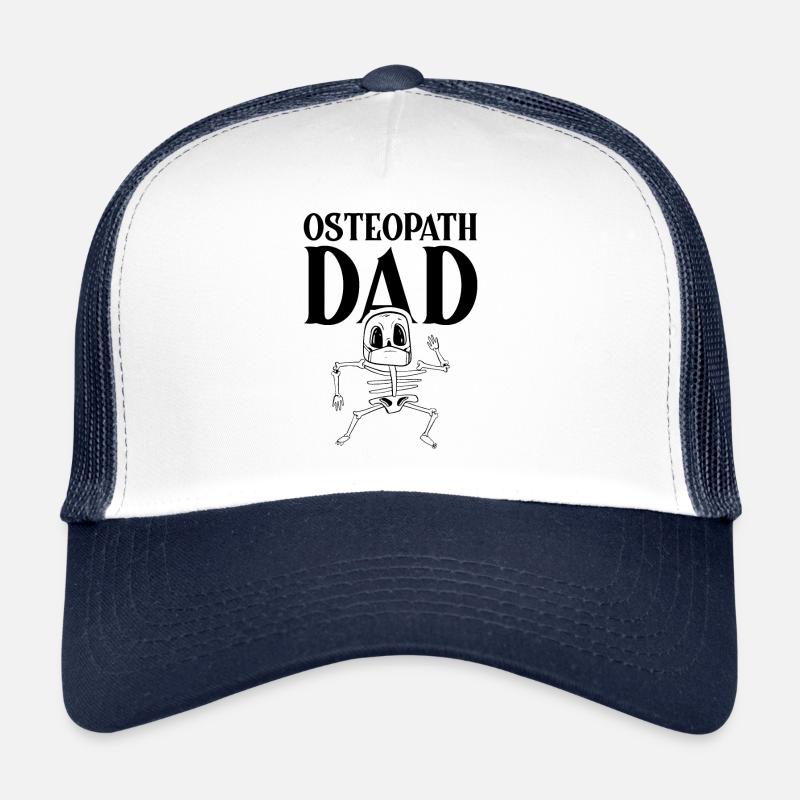 Ostéopathe Papa Ostéopathie Ostéopathie Ostéopathe ostéopathe Casquette trucker 