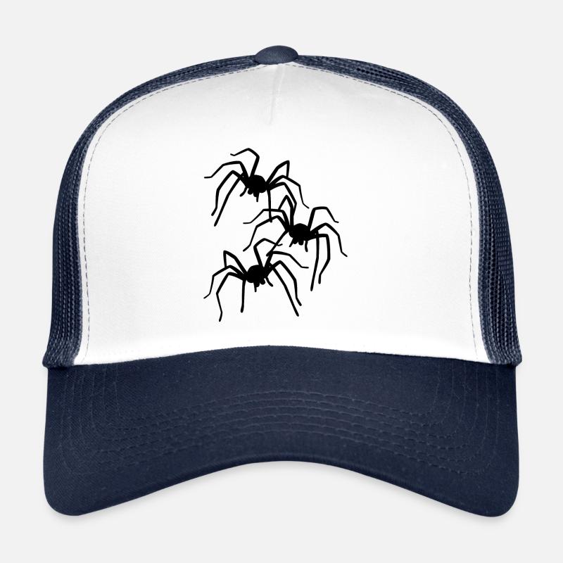 Araignées Phobie Anxiété Panique Horreur Casquette trucker 