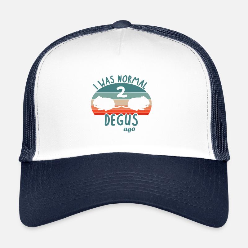 schöner Degu Spruch Tier Motiv Liebenswerter Nager Trucker Cap