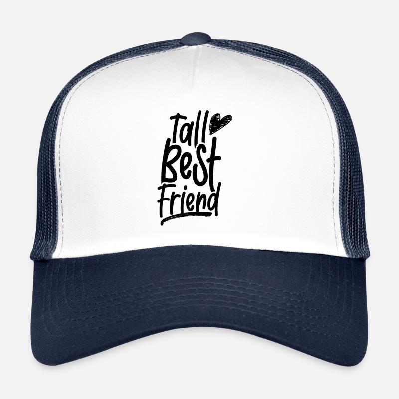 Großer Bester Freund Freundschaft Freunde - Trucker Cap - Weiß/Navy