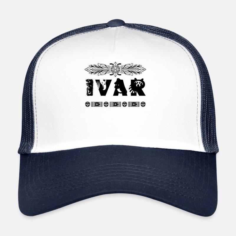 IVAR Nom de garçon personnalisé Casquette trucker 