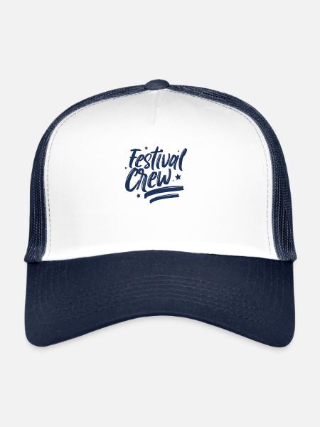 Festival Team FestivalGoers Festivals Fest - Trucker Cap - white/navy - Front