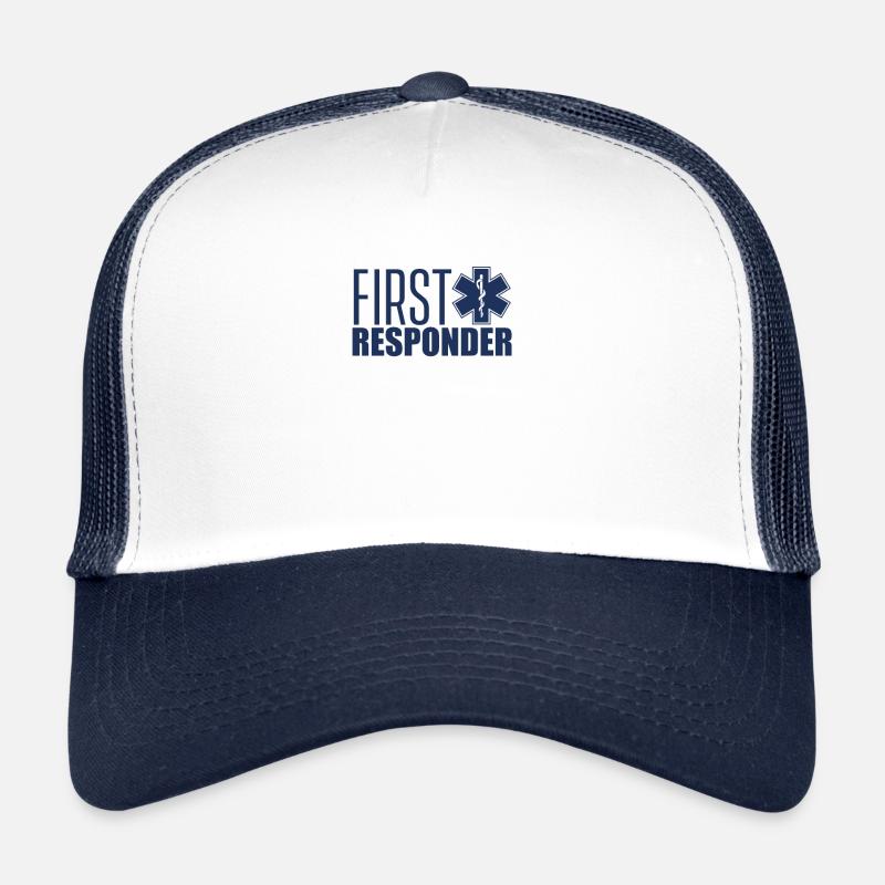 First Responder First Responder Emergency Responder Team Trucker Cap