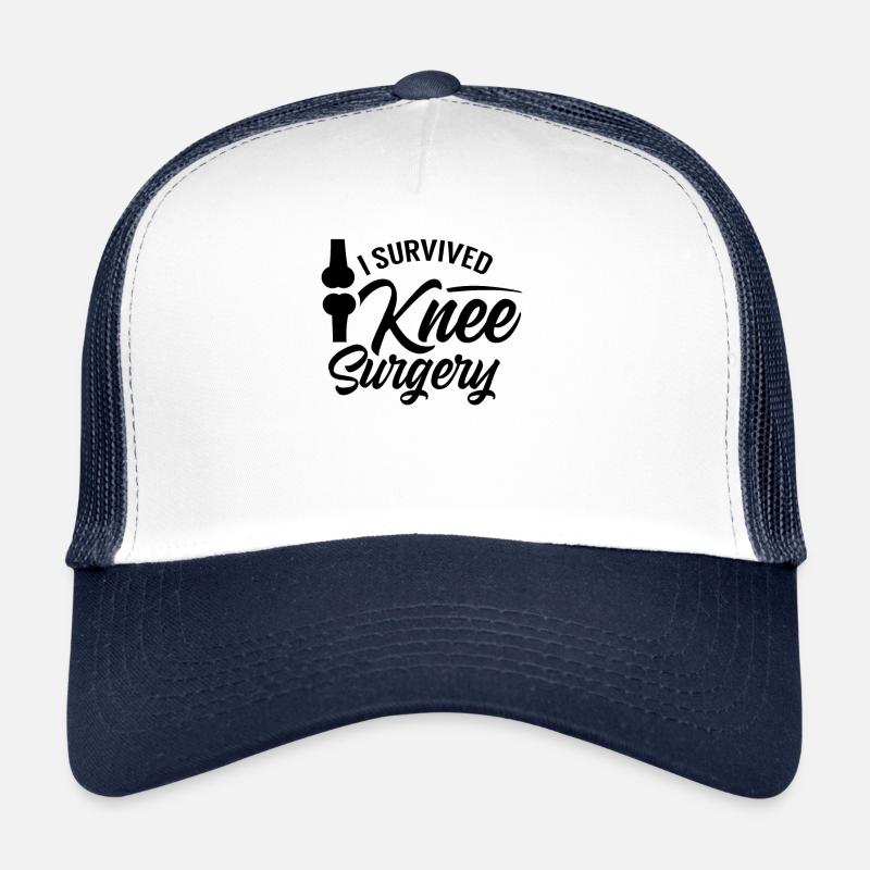 I survived knee surgery Trucker Cap
