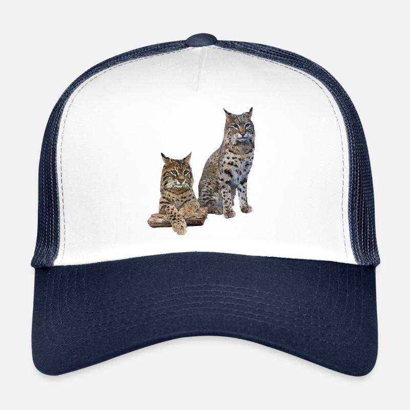 Lynx - Casquette trucker  - blanc/marine