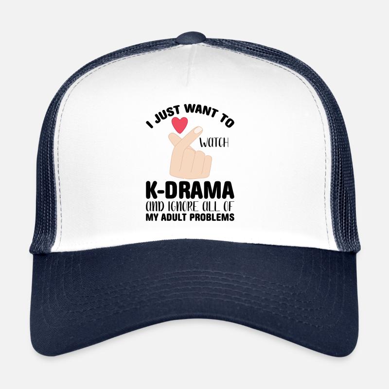 K-Drama Kdrama Corée Séoul Ramen Hallyu Casquette trucker 