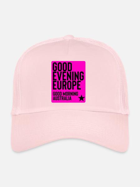 Eurovision - Trucker Cap - pale pink - Front