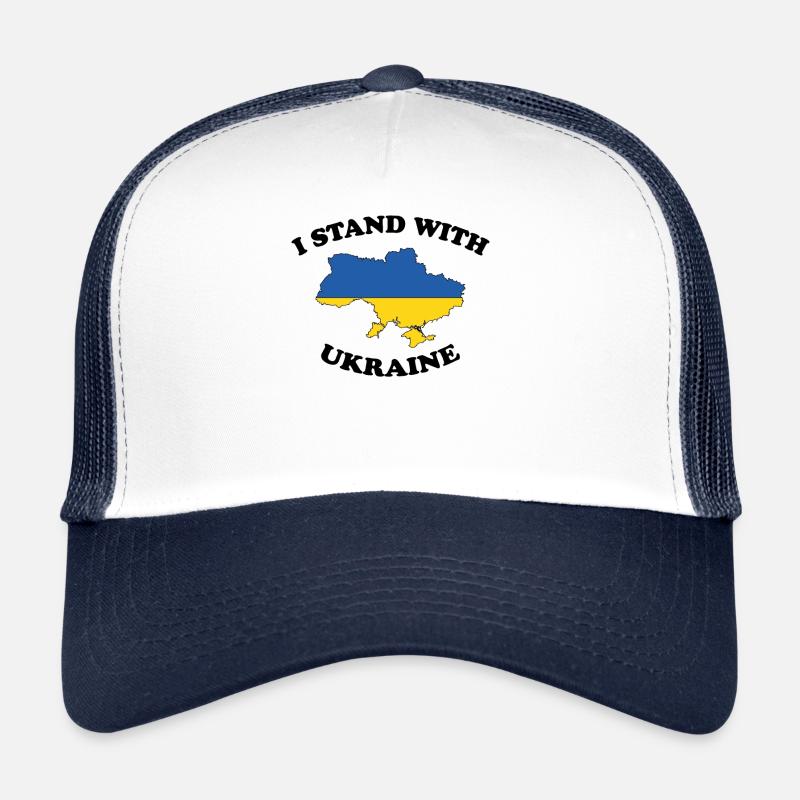 Je suis avec l'Ukraine I Stand With Ukraine Casquette trucker 