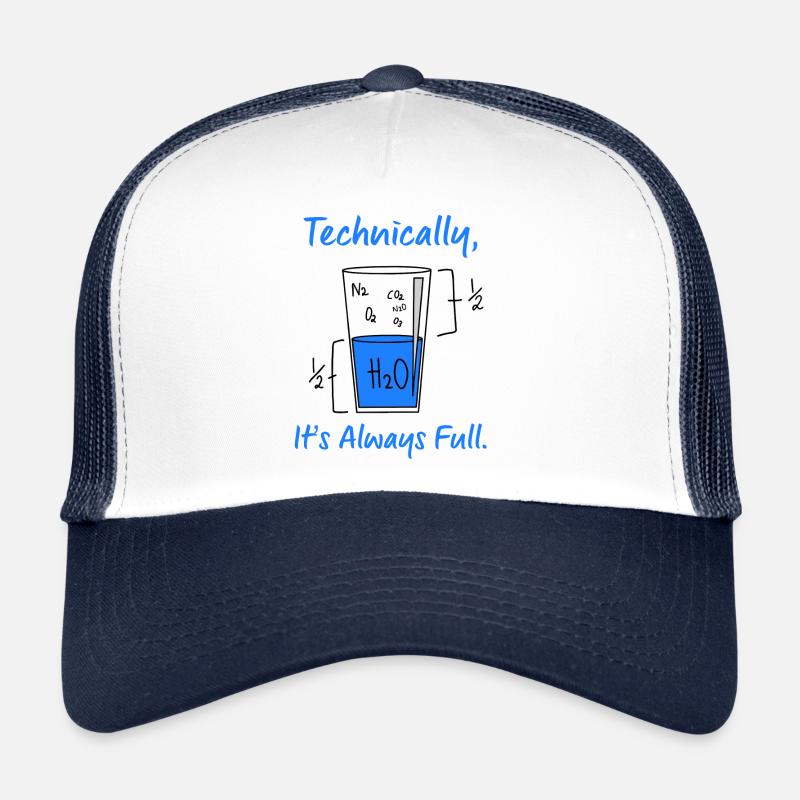 Wissenschaft Lustiger Witz Voll Trucker Cap