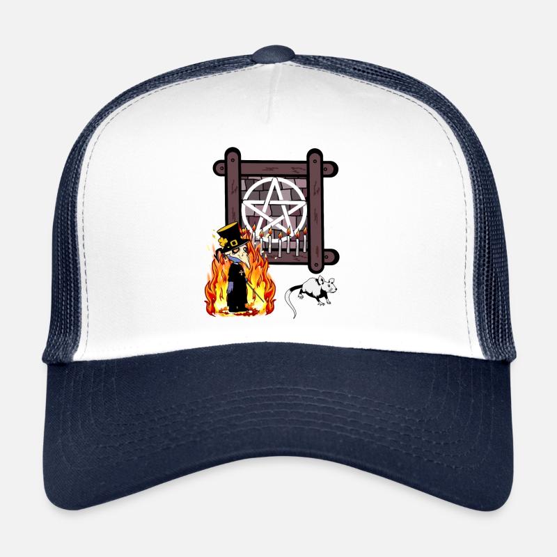 Occult Spiritual Satan Ritual Wizard Dark Magic Trucker Cap