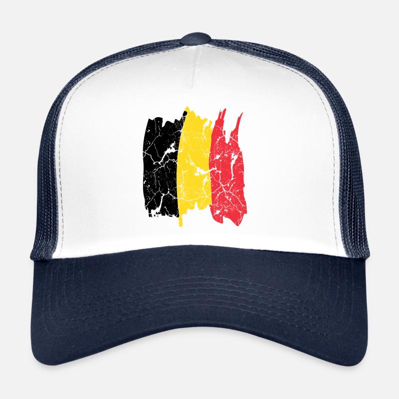 Belgien Flagge Trucker Cap