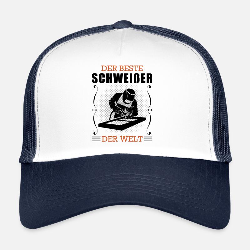 Schweißer Beruf Schweißgerät Handwerker Geschenk Trucker Cap