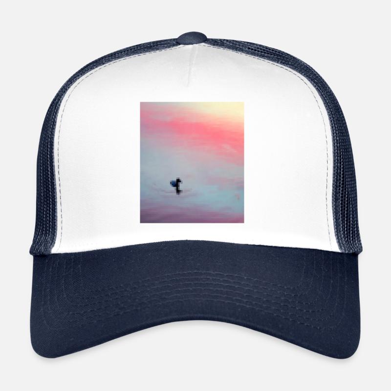 canard pixélisé Casquette trucker 