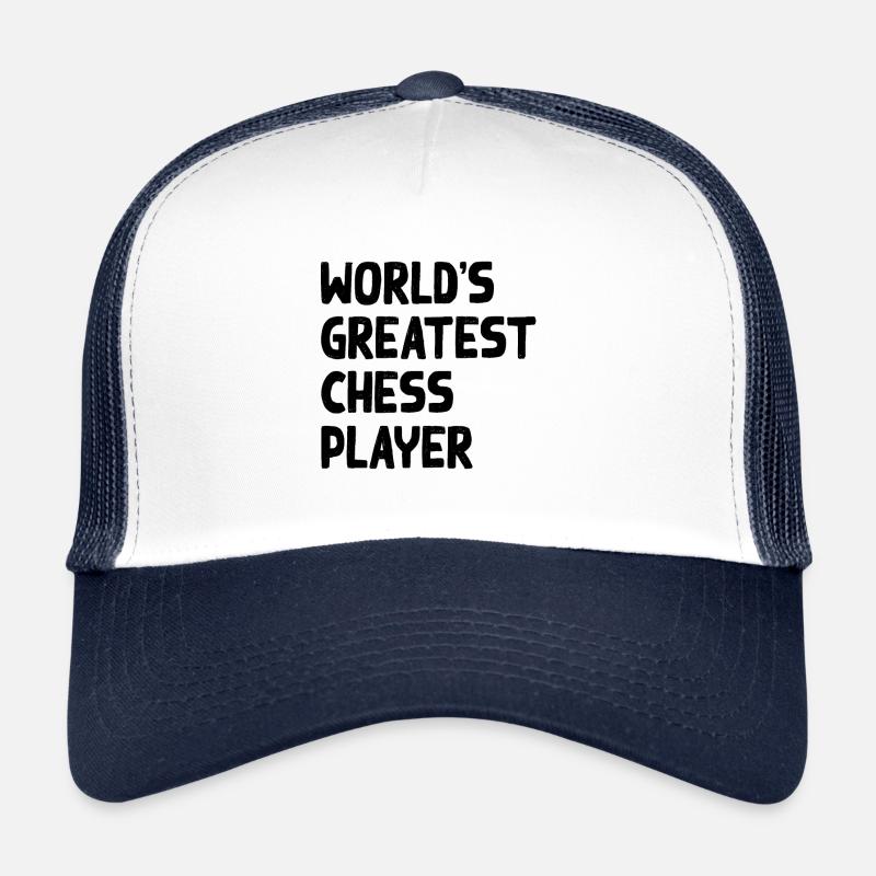 World's Greatest Chess Player Trucker Cap