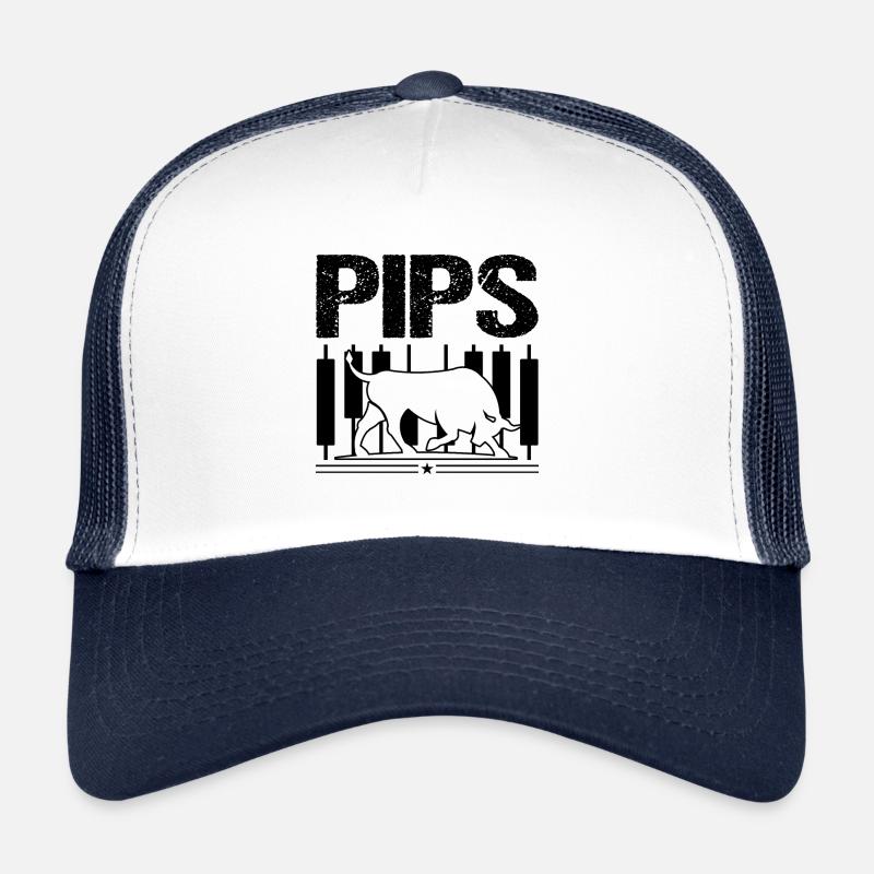 Pips Funny Forex Trader Trading Fan Odds Trucker Cap
