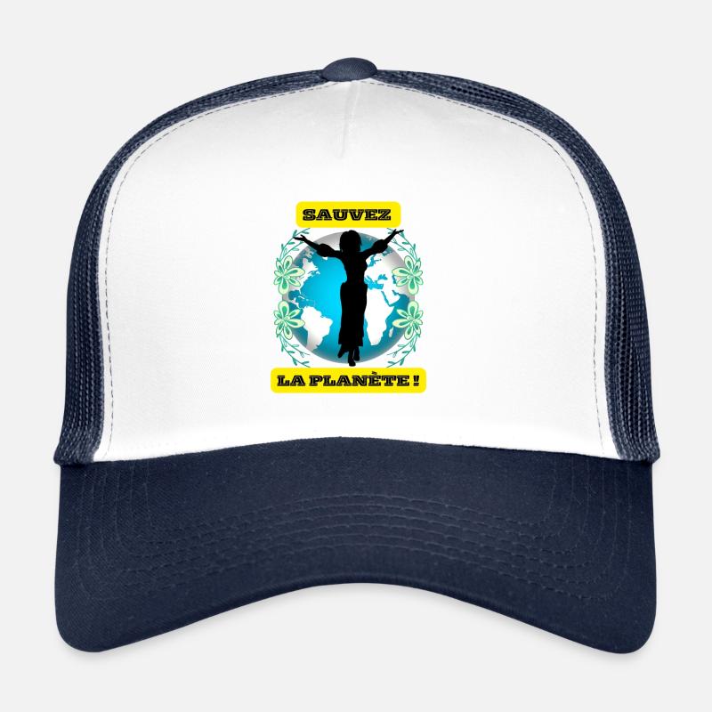 sauvez la planète Casquette trucker 