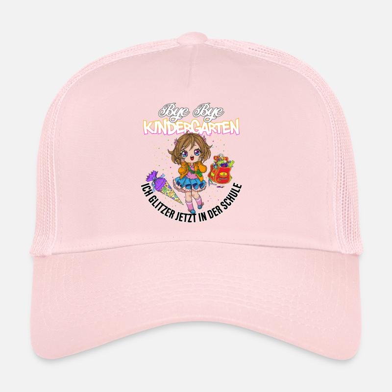 Bye bye Kindergarten ich glitzer in der Schule Trucker Cap