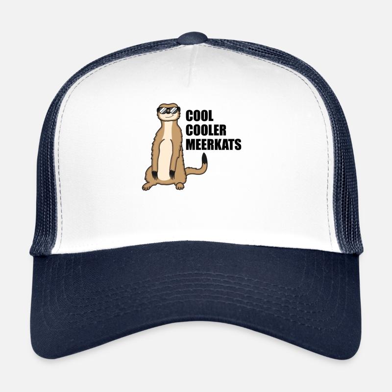 Cooles Erdmännchen Lustiger Spruch Geschenk Trucker Cap