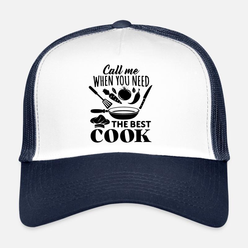 Chef Chef Chef Cuisine Drôle de dicton Casquette trucker 
