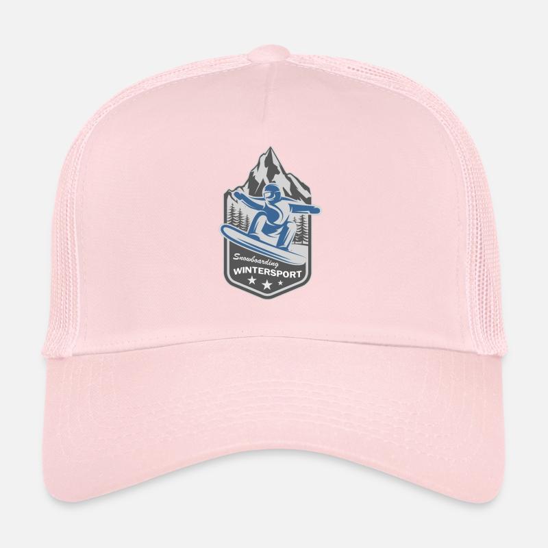 Snowboard Jeux d’hiver Snowboard Casquette trucker 