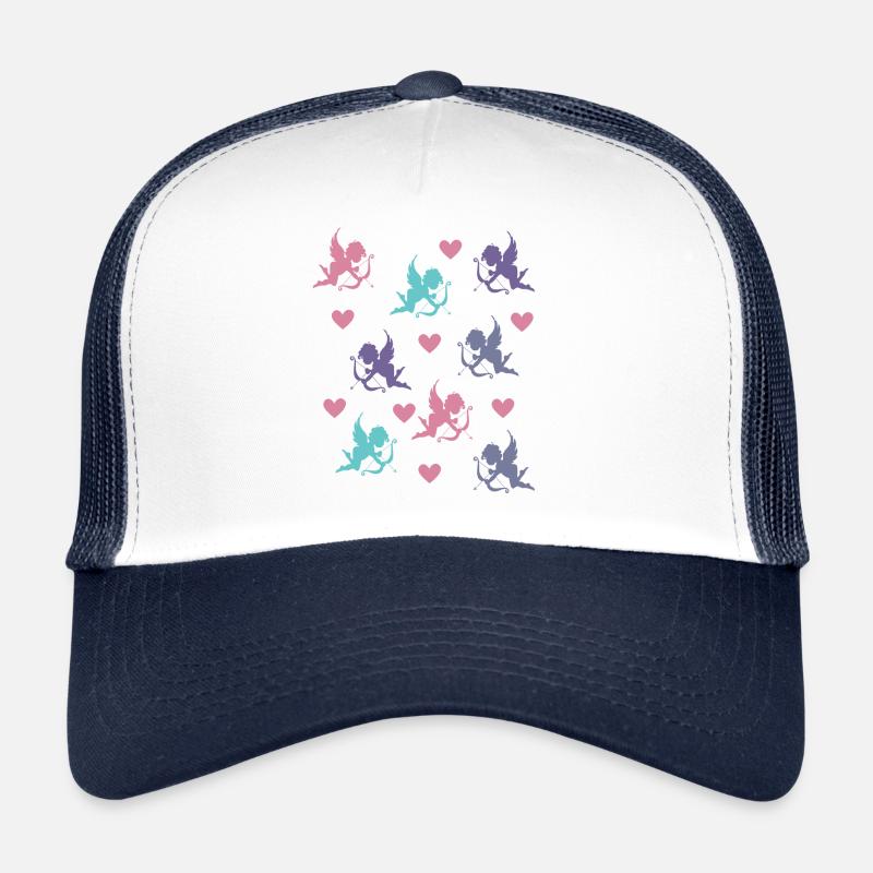 Cupidons et cœurs Casquette trucker 