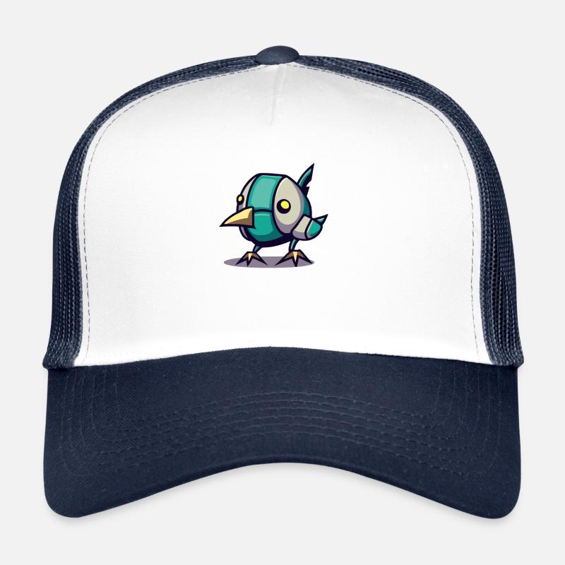 Robot Chick Bird Casquette trucker 